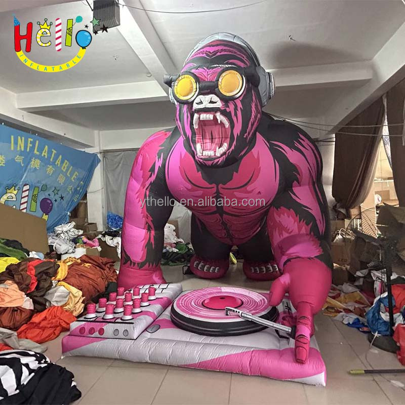 Advertising decoration giant inflatable gorilla monkey animal inflatable baboon