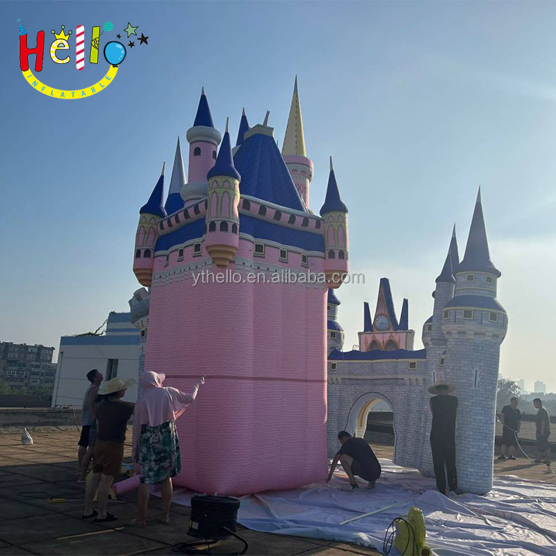 Customized Giant Building Tent Removable Castle Inflatable Church Tent for Wedding Event