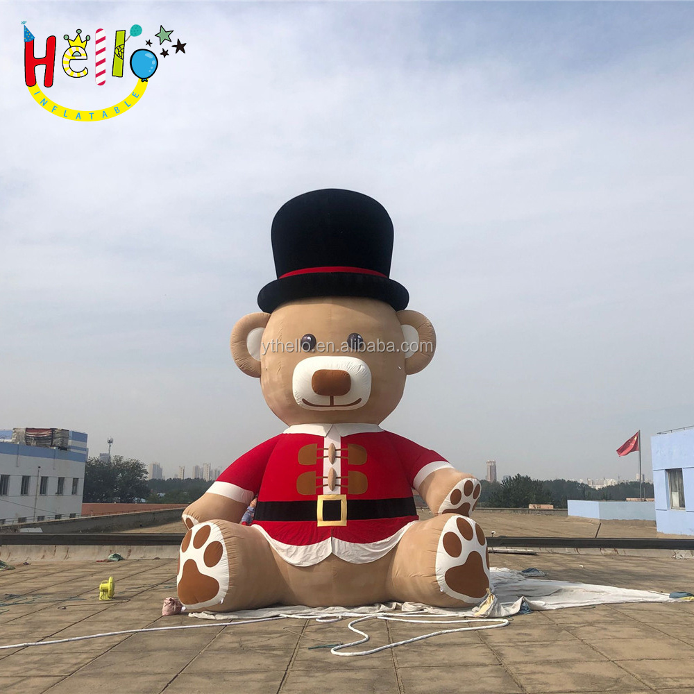 Giant Outdoor Advertising Inflatable Animal Teddy Bear Model