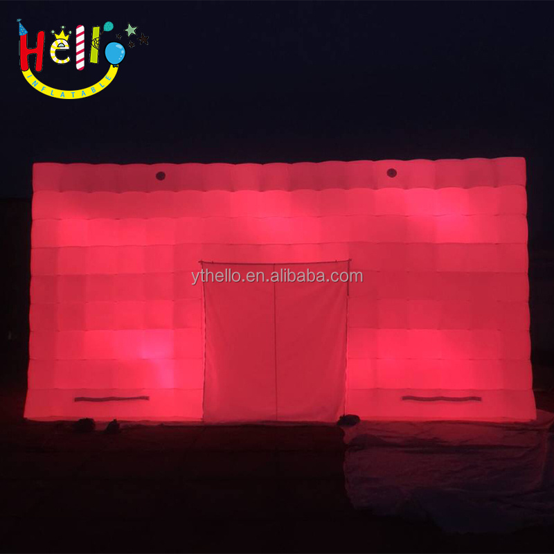 portable night club inflatable inflatable cube tent inflatable tent Arabia nightclub