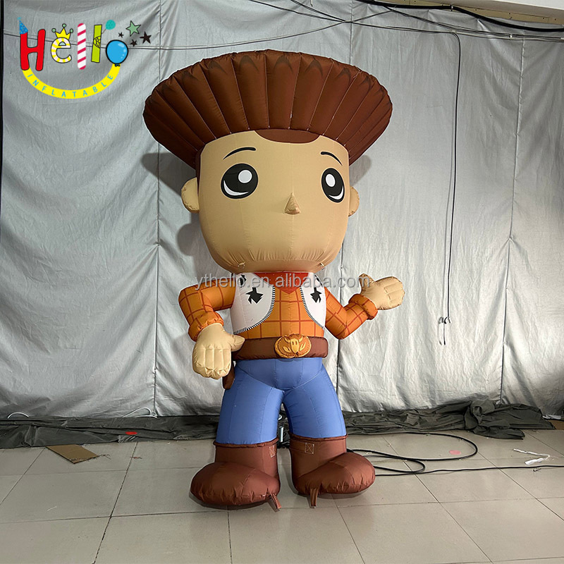 Customized Advertising Model Giant Inflatable Cartoon Character Image Inflatable Cowboy