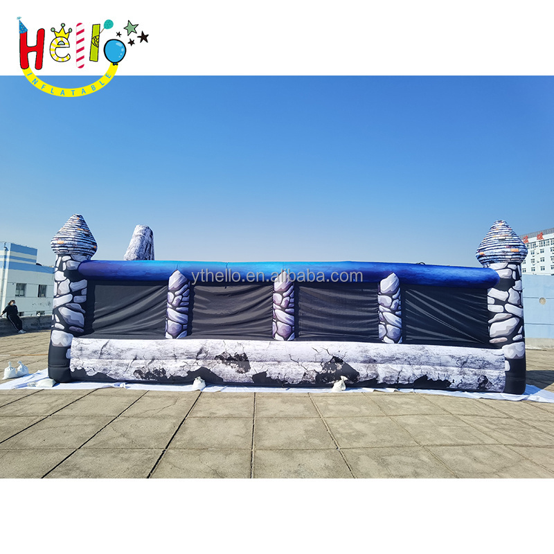 Halloween events fun haunted theme inflatable halloween maze,inflatable halloween yard tent