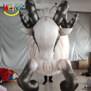 giant customized inflatable animal walking costume goat for advertising