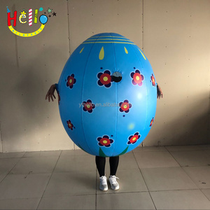 Customized Giant Holiday Decoration Inflatable Easter Costume Model Inflatable Egg Costume