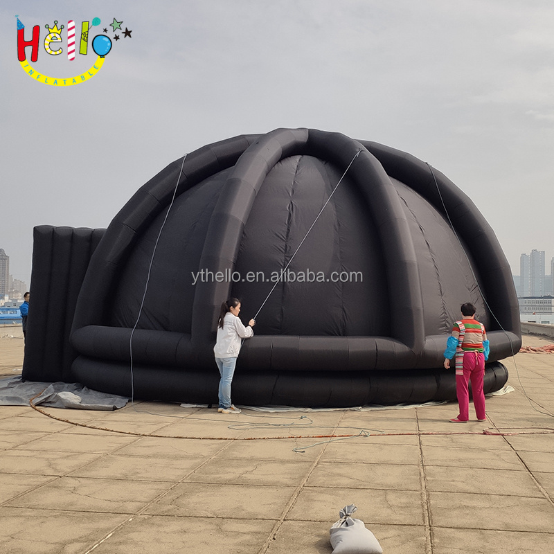 Giant inflatable Planetarium dome tent/inflatable igloo tent rental