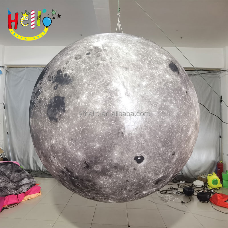 inflatable moon blow up planet hangable inflatable balloon decoration