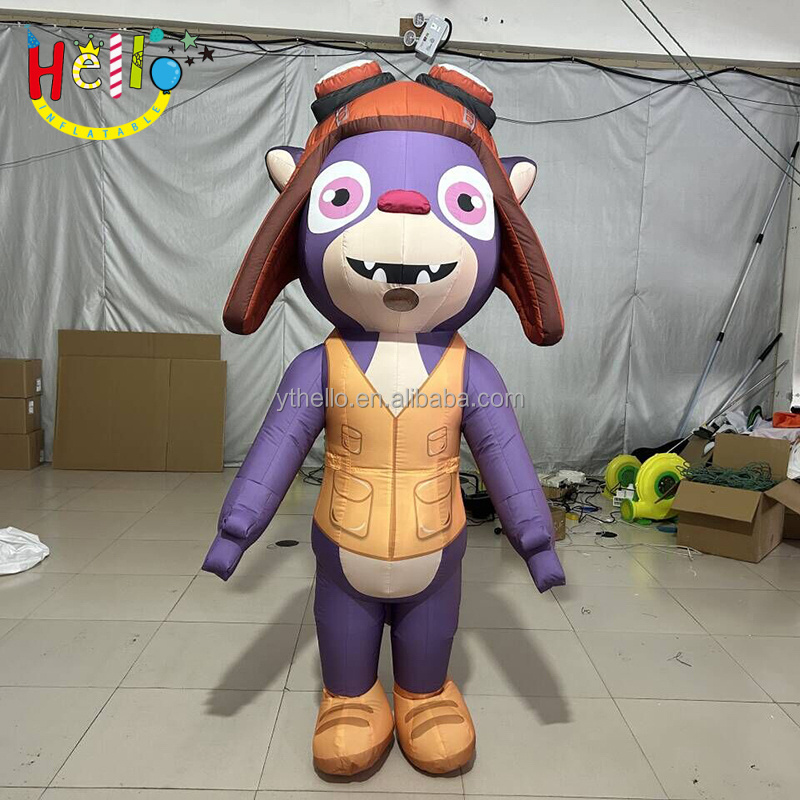 Hot Sale Inflatable Walking Performance Costume Inflatable Cartoon Dog Costume