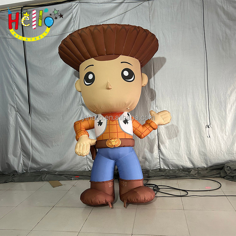 Customized Advertising Model Giant Inflatable Cartoon Character Image Inflatable Cowboy