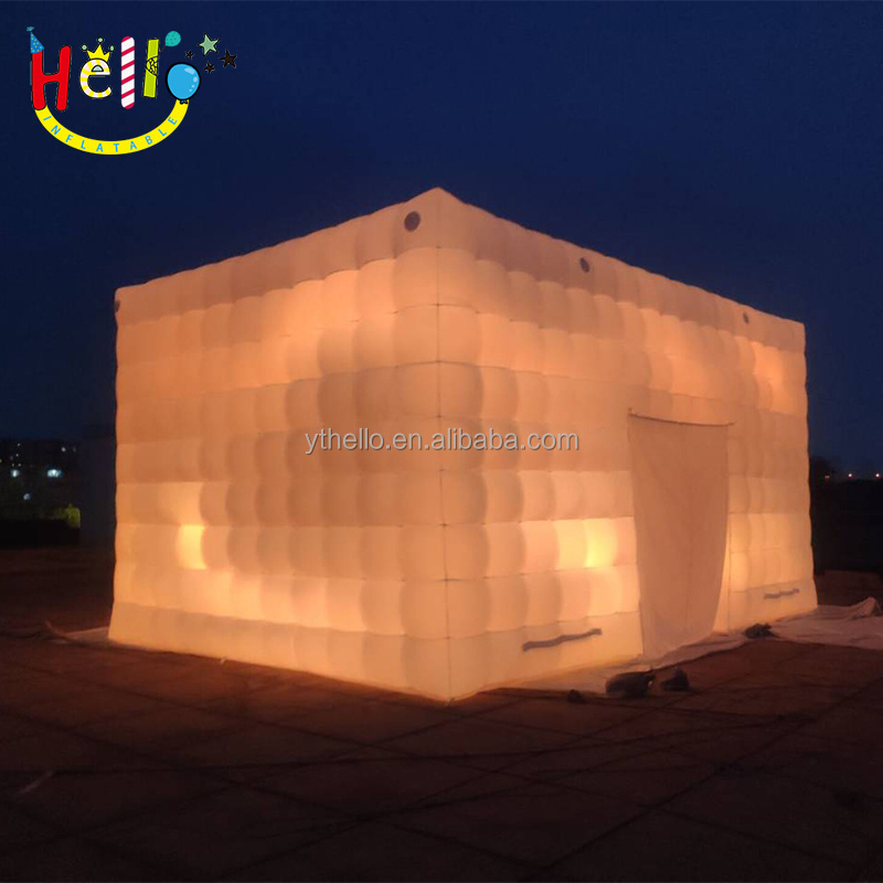 Garden Outdoor Inflatable Tent Large Party Tent Rentals, Big Mobile Party Inflatable Tent Room Structure with Beautiful