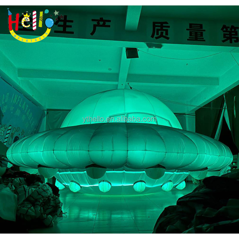 Inflatable flying UFO balloon for advertising inflatable spaceship UFO