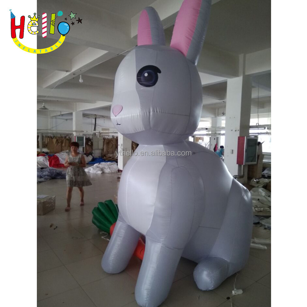 Outdoor Event Decoration Giant Inflatable Rabbit Model