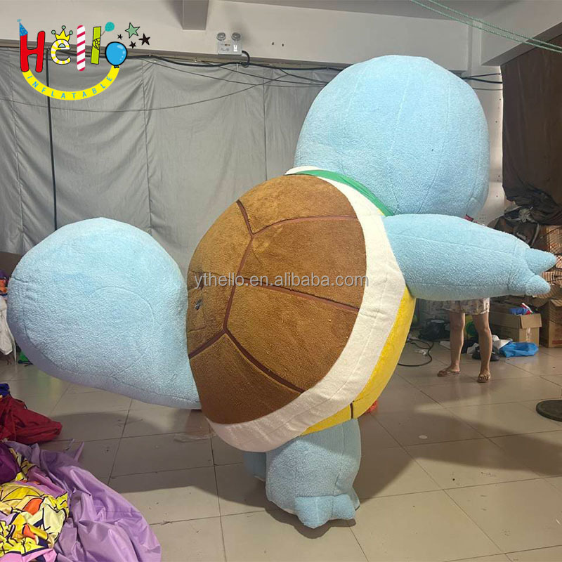 Amusement Park Inflatable Walking Cartoon Inflatable Turtle Costume