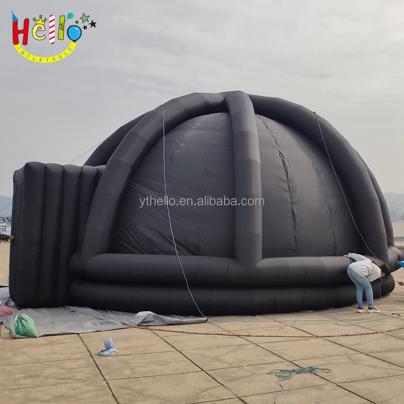 Giant inflatable Planetarium dome tent/inflatable igloo tent rental