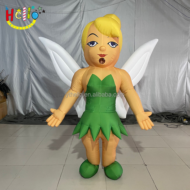 inflatable Flower Fairy princess girl cartoon mascot costume