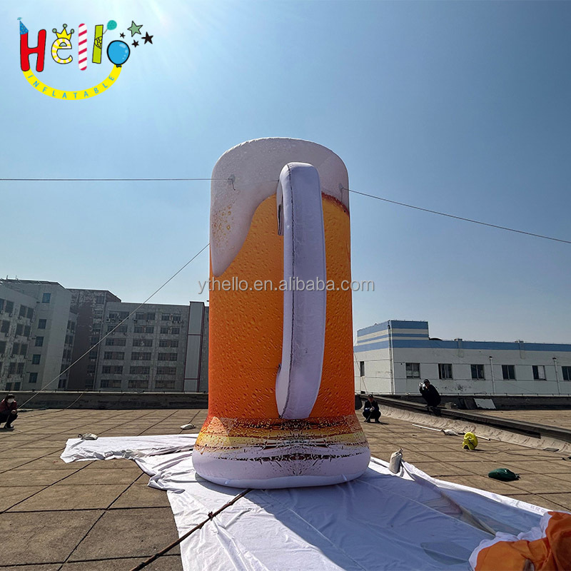 advertising marking sign beer festival giant inflatable beer mug