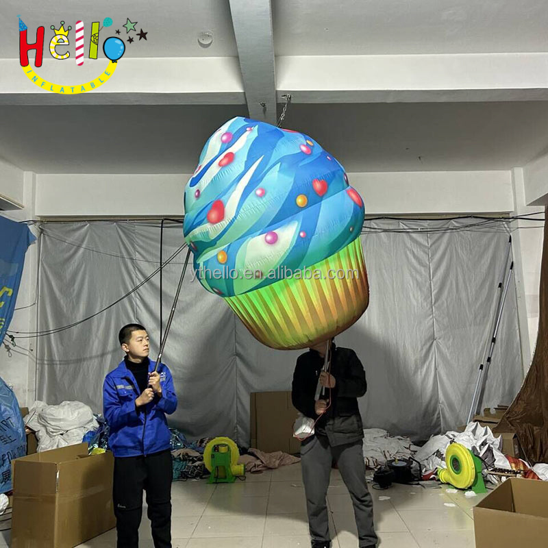 Advertising Event Inflatable Parade Costume Inflatable Muffin Cupcakes Costume