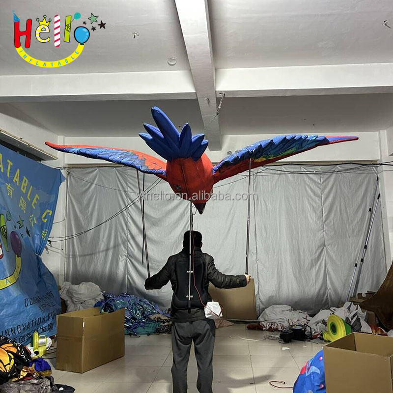 Hot Sale Inflatable Bird Costume Outdoor Walking Costume Inflatable Parrot Costume