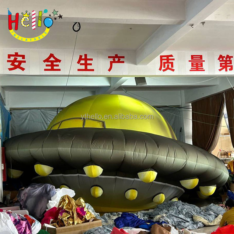 Inflatable flying UFO balloon for advertising inflatable spaceship UFO