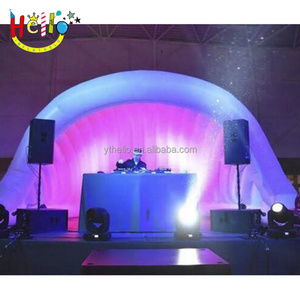 outdoor inflatable canopy festival half dome inflatable stage tent