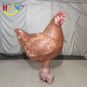 Fancy Dress Adult advertising inflatable chicken costume decoration cock walking Rooster hen costumes