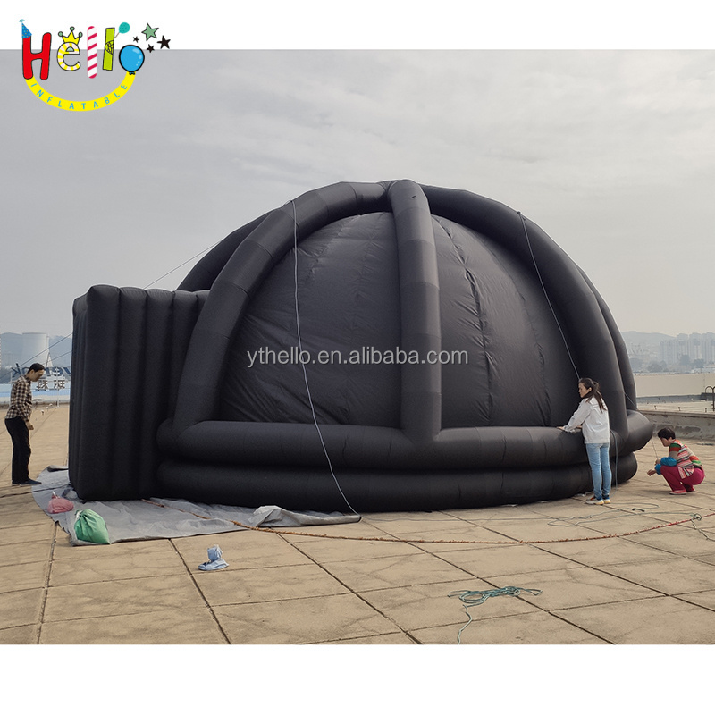 Giant inflatable Planetarium dome tent/inflatable igloo tent rental