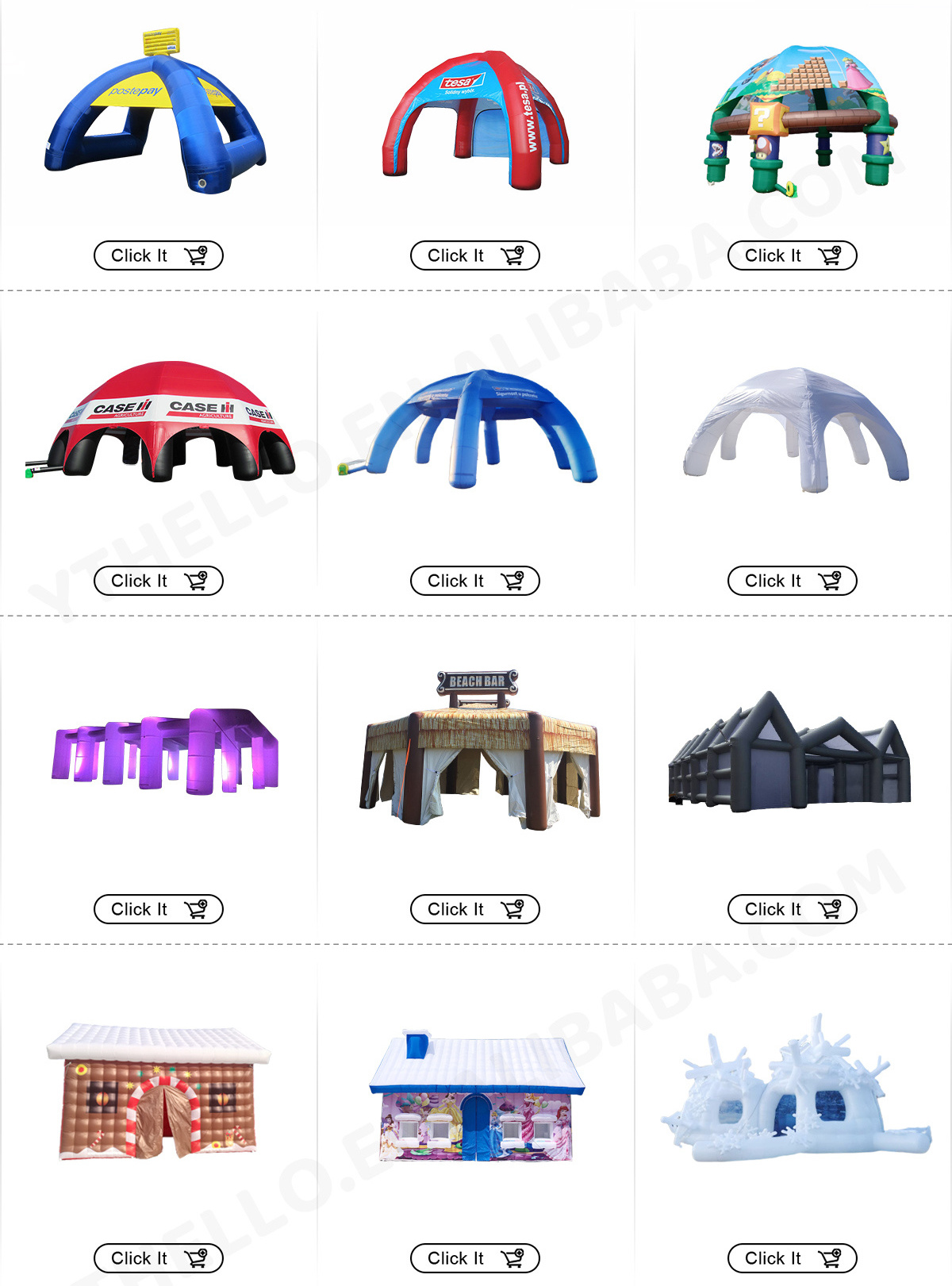 Inflatable nightclub tent Halloween inflatable haunted house tent inflatable party tent