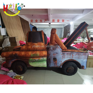 Customized Car Exhibition Parade Walking Inflatable Classic Car Costume Inflatable Crane Costume