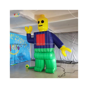 inflatable lego man cartoon model customized inflatable mascot