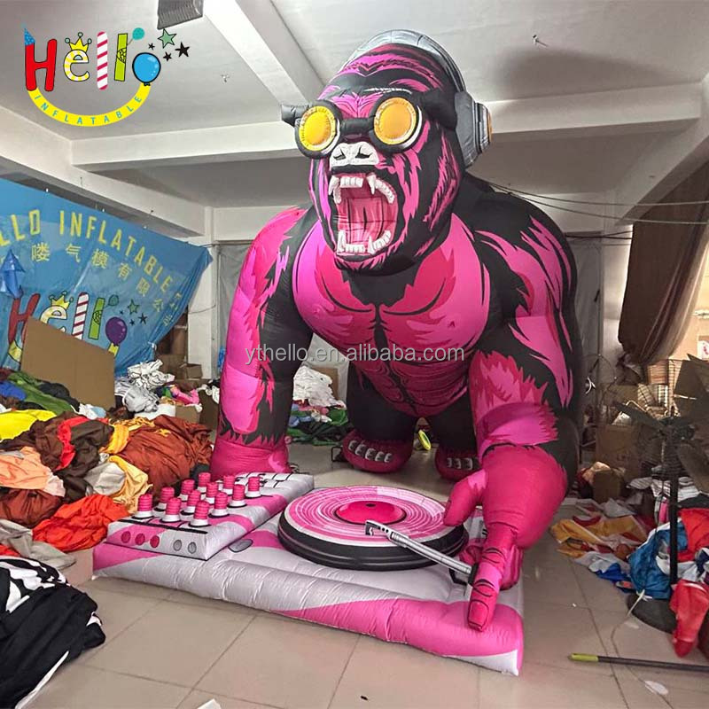 Advertising decoration giant inflatable gorilla monkey animal inflatable baboon