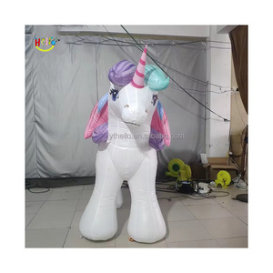 Hot selling custom cartoon inflatable little horse inflatable unicorn inflatable pony