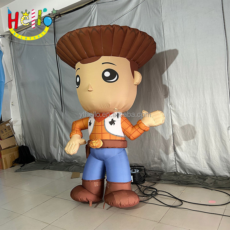 Customized Advertising Model Giant Inflatable Cartoon Character Image Inflatable Cowboy