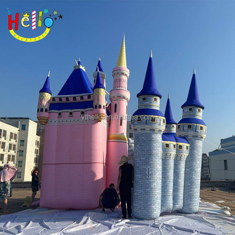 Customized Giant Building Tent Removable Castle Inflatable Church Tent for Wedding Event