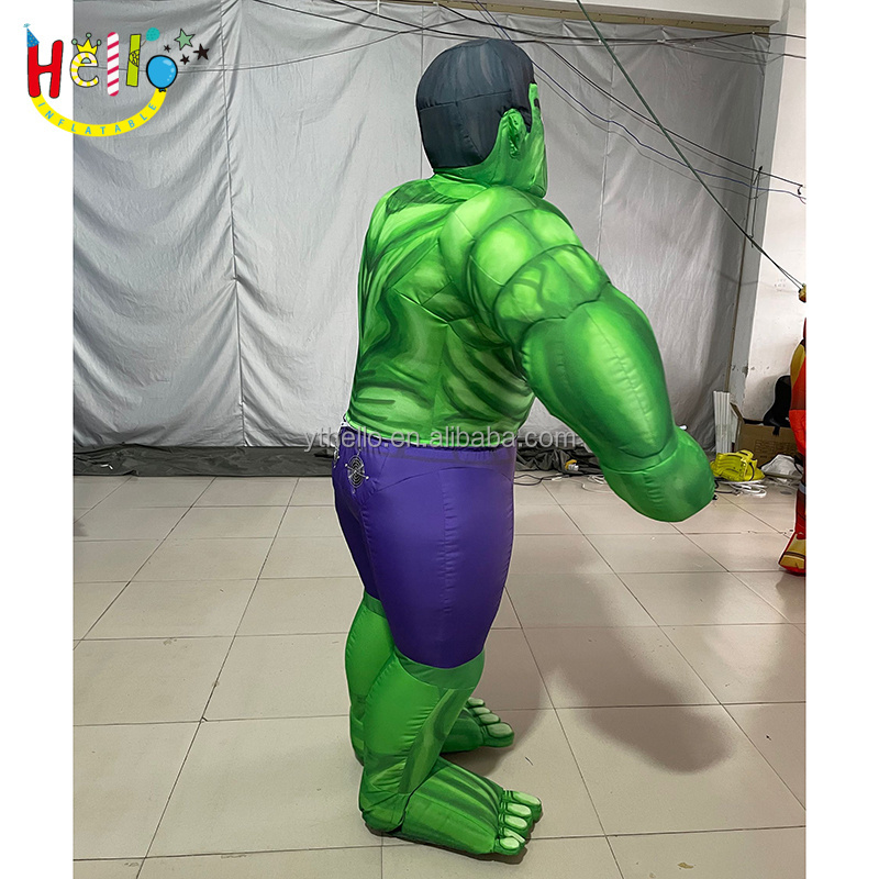 Greenman costume inflatable costume adult man Halloween Christmas carnival party costume