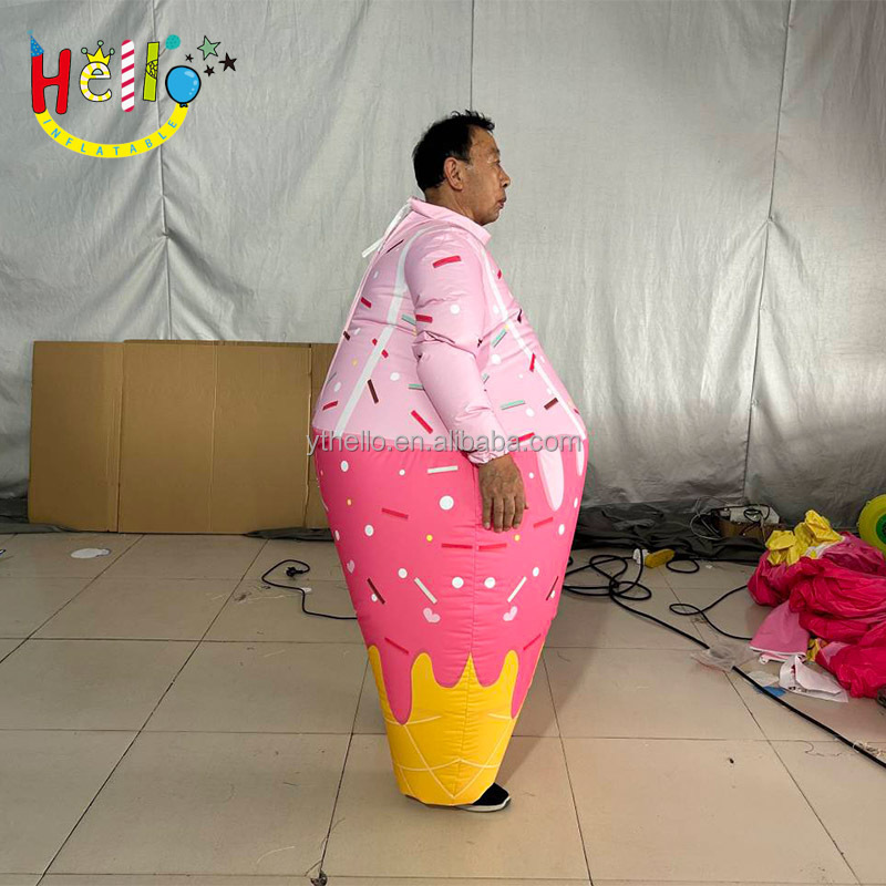 Adult Suit Blow Up Full Body Costume Colourful Inflatable Suit