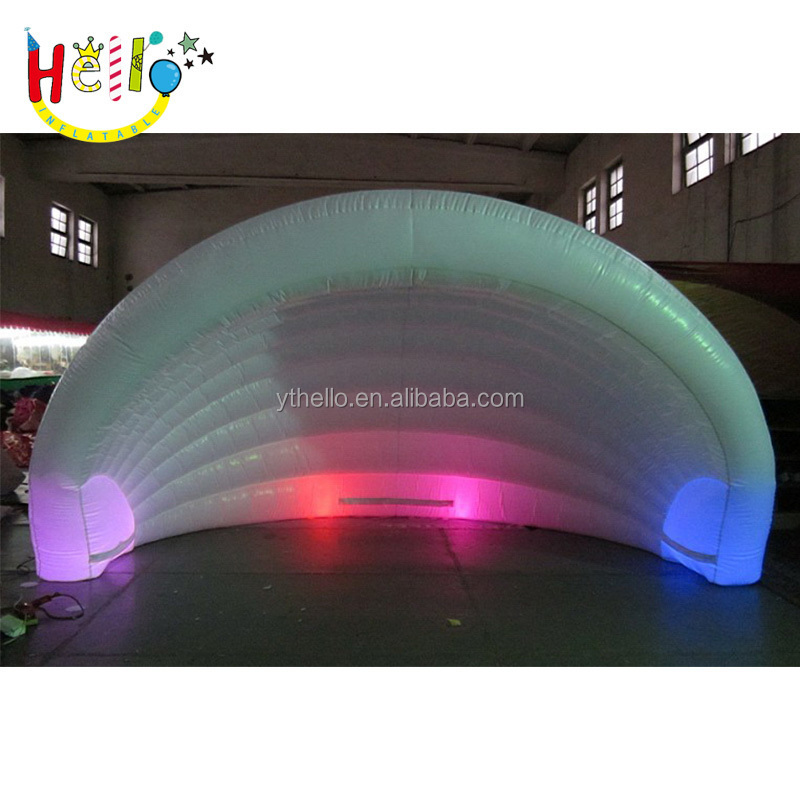 outdoor inflatable canopy festival half dome inflatable stage tent