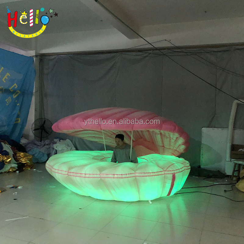 Led Stage Props Inflatable Cartoon Model Lighting Pink Inflatable Shell