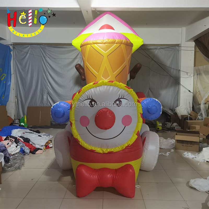 Christmas mini train inflatable model custom inflatable train for parties