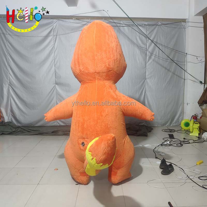 Inflatable Charizard costume Cartoon Inflatable Fire Dragon costume