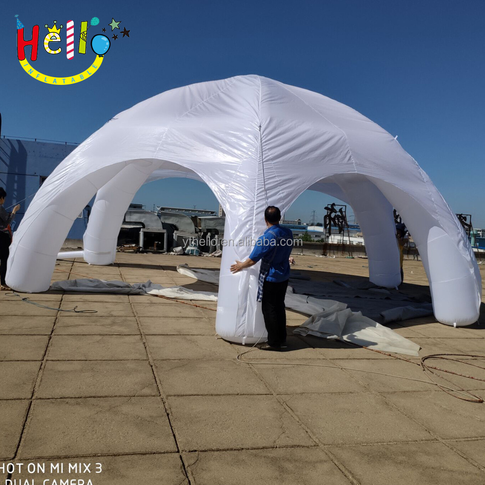 Customized huge dome spider tent inflatable commercial fair tents