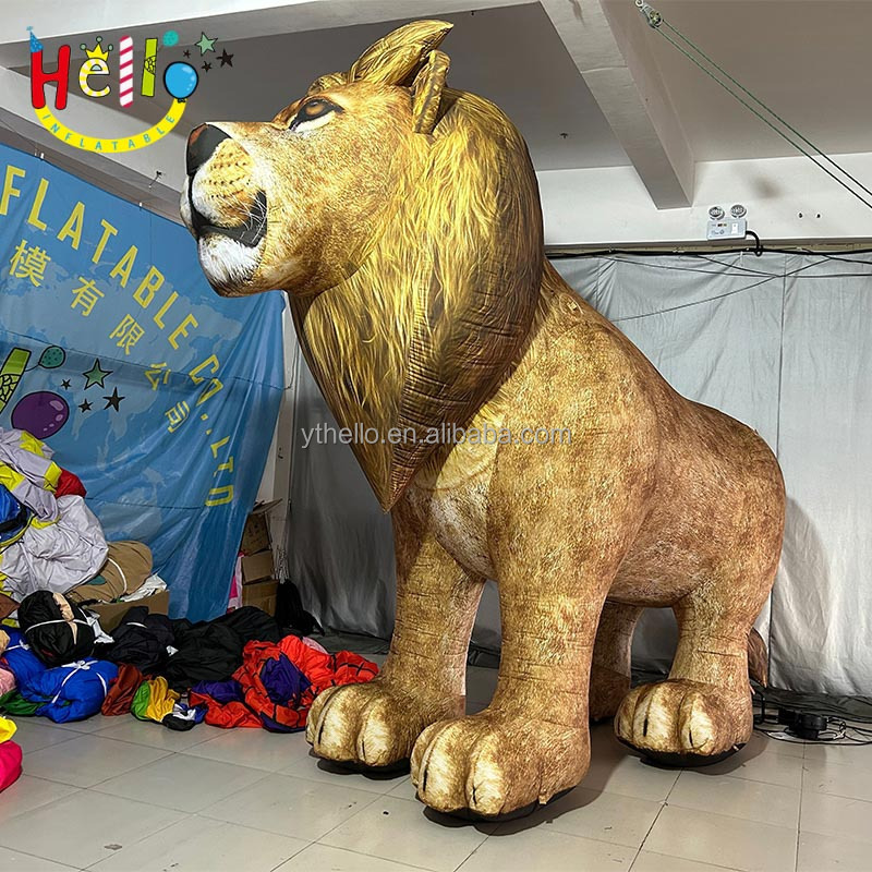 Factory Customized Giant Party Decoration Inflatable Wild Animals Inflatable Lion