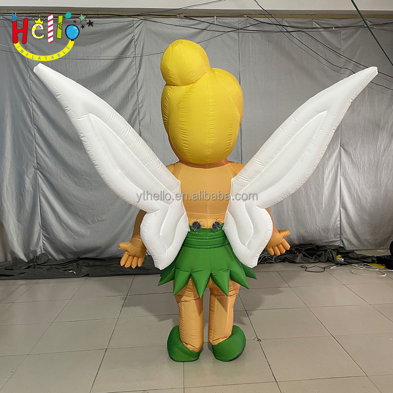 inflatable Flower Fairy princess girl cartoon mascot costume