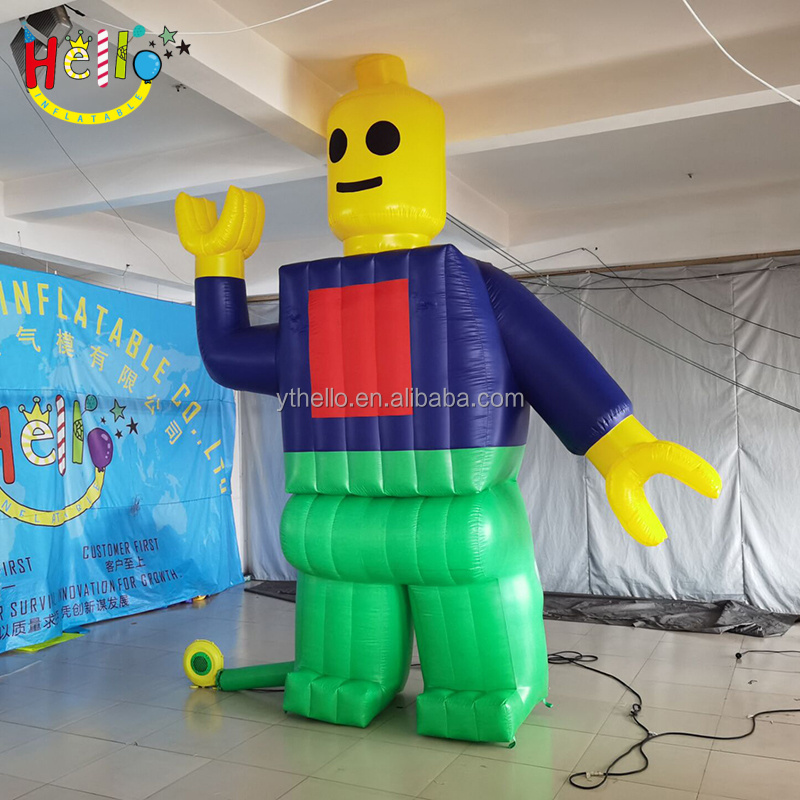 inflatable lego man cartoon model customized inflatable mascot