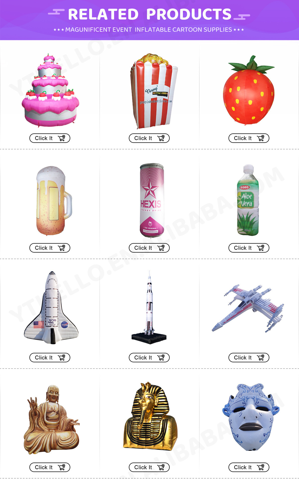 Giant advertising inflatable pineapple model Inflatable fruits