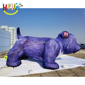 OEM funny inflatable dog giant inflatable pug dog for sale