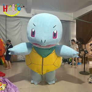 Amusement Park Inflatable Walking Cartoon Inflatable Turtle Costume