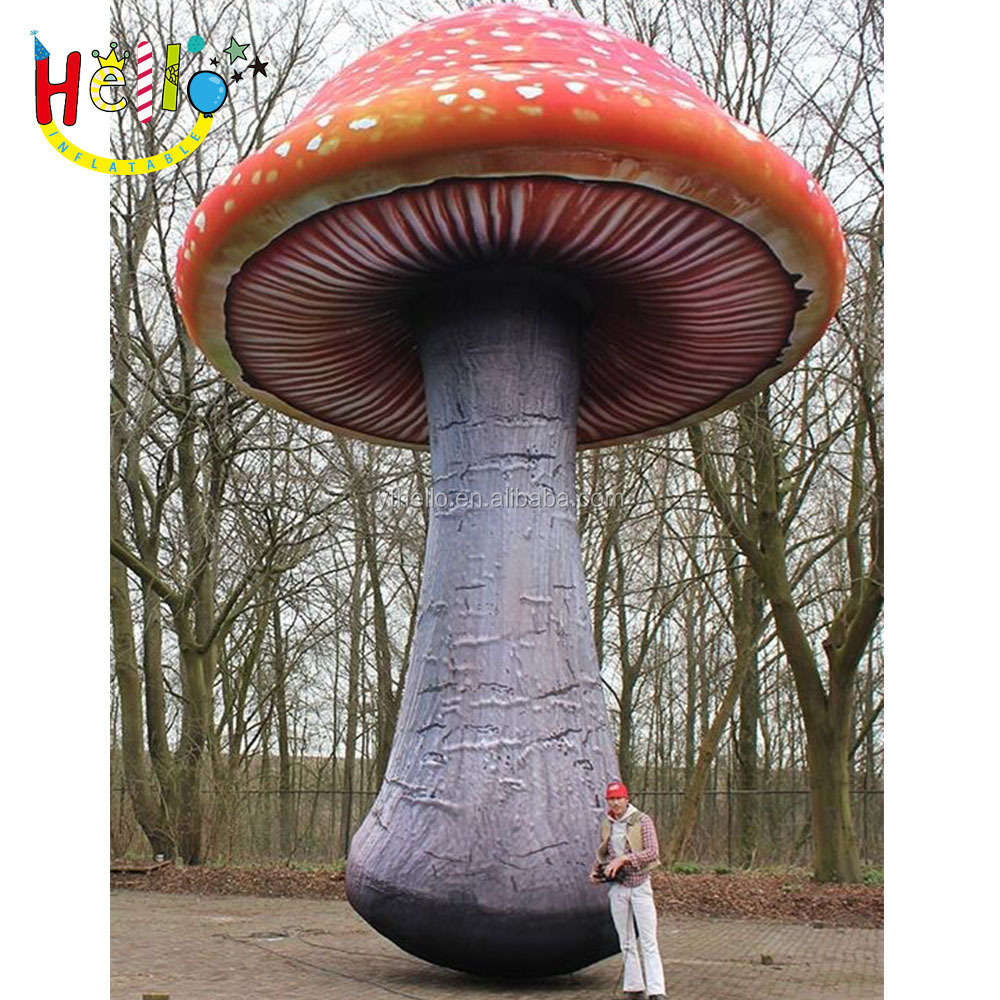 Hot sale giant inflatable mushroom, decoration inflatable mushrooms for music festival