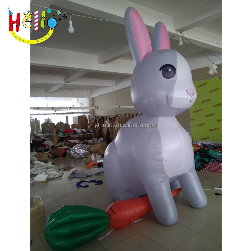 Outdoor Event Decoration Giant Inflatable Rabbit Model