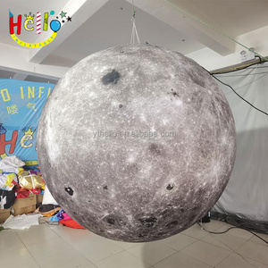 inflatable moon blow up planet hangable inflatable balloon decoration