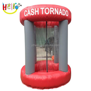 inflatable money machine / inflatable money box cash booth / inflatable money blowing machine