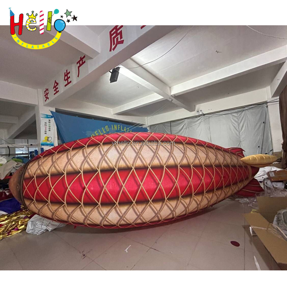 Hot Sale Advertising Inflatable Airship Model Inflatable Blimp